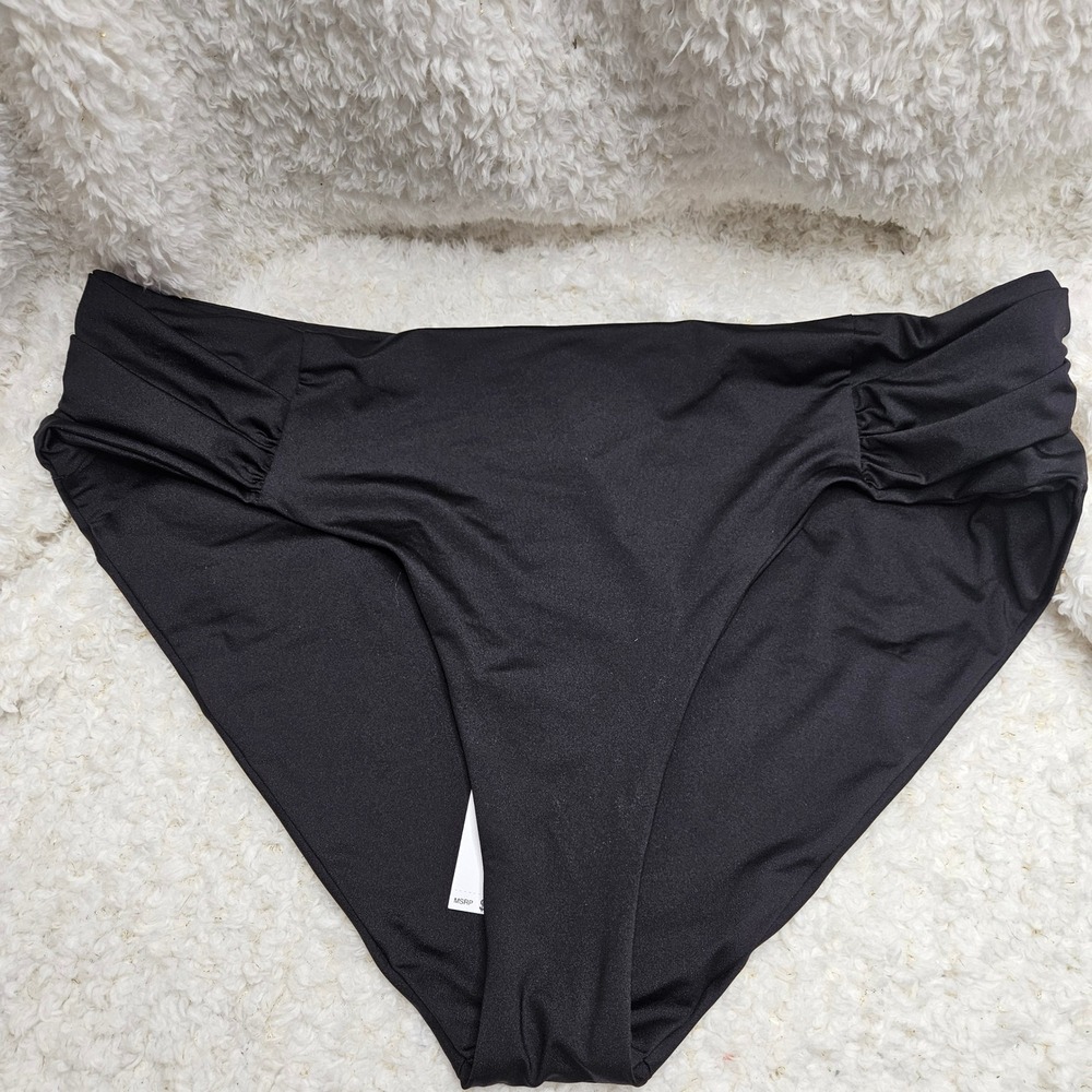 Trina Turk Black Tab Side‎ Bikini Bottoms NWT sz 20